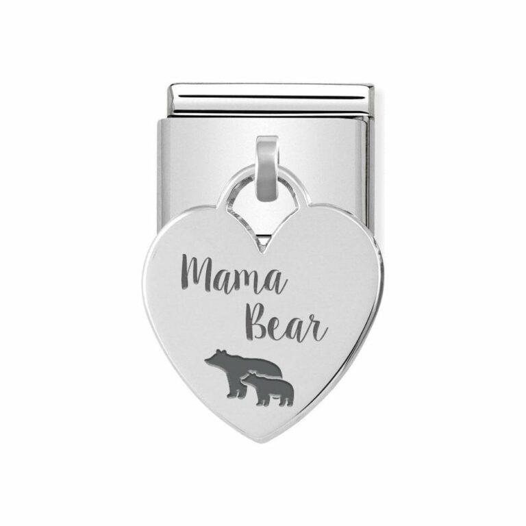 Mothers Day Jewellery Mama Bear Nomination Charm