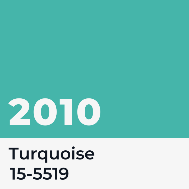 Turquoise - the Pantone Colour of the Year for 2010