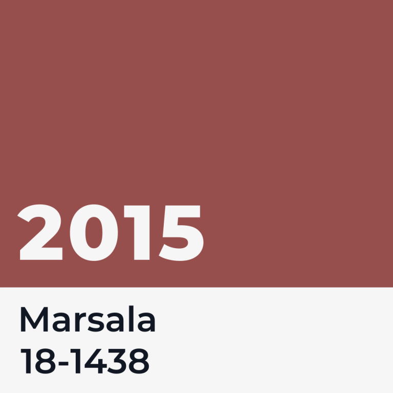 Marsala - the Pantone Colour of the Year for 2015