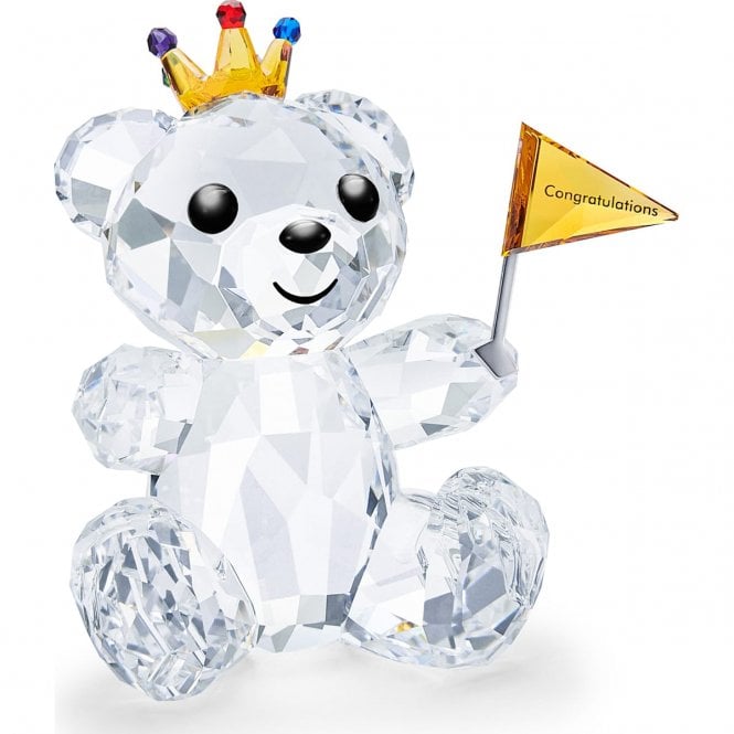 swarovski kris bear congratulations crystal figurine p15951 35970 medium