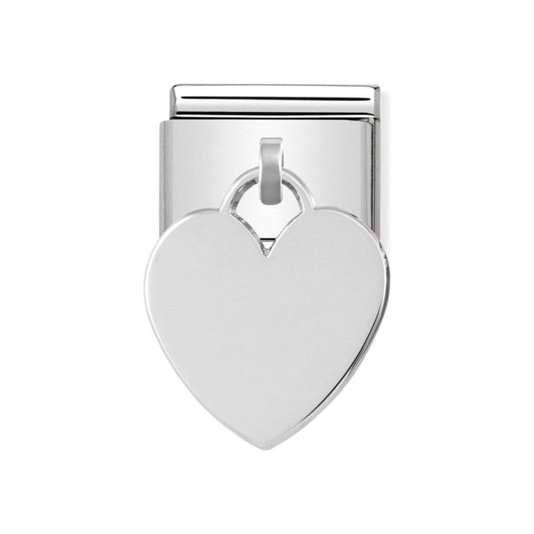 nomination classic silver heart pendant charm p10883 26632 image