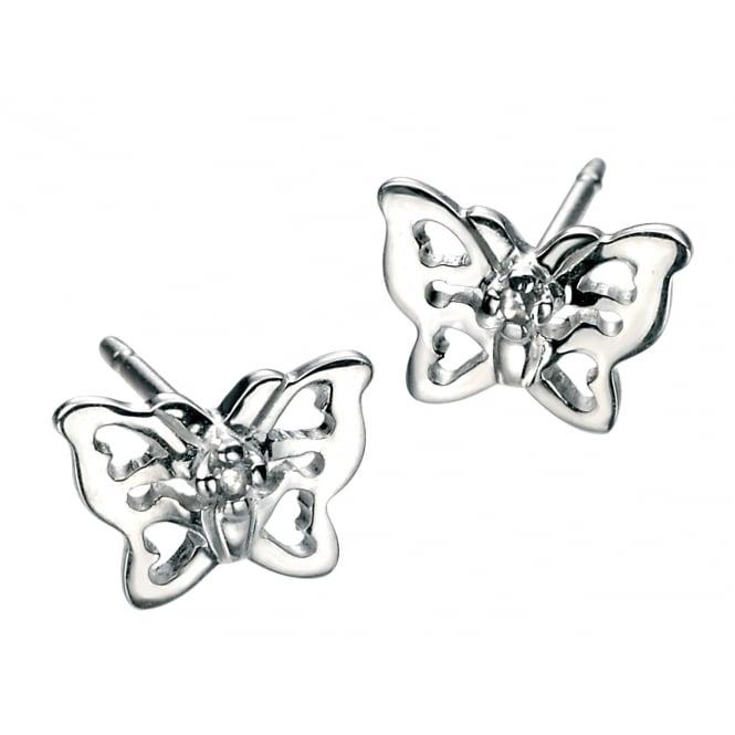d for diamond silver butterfly earrings p8813 19982 medium